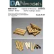 MATERIAL FOR DIORAMAS. PALLETS. SET FOR MAKING 4 PIECES. VENEER 1/35 DAN MODELS 35230