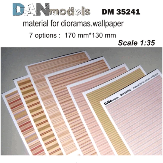MATERIAL FOR DIORAMAS. WALLPAPER 1 PAPER 1/35 DAN MODELS 35241 MATERIAL FOR DIORAMAS. WALLPAPER 1 PAPER 1/35 DAN MODELS 35241
